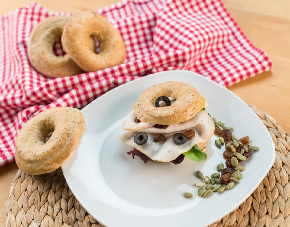 Receta de bagels