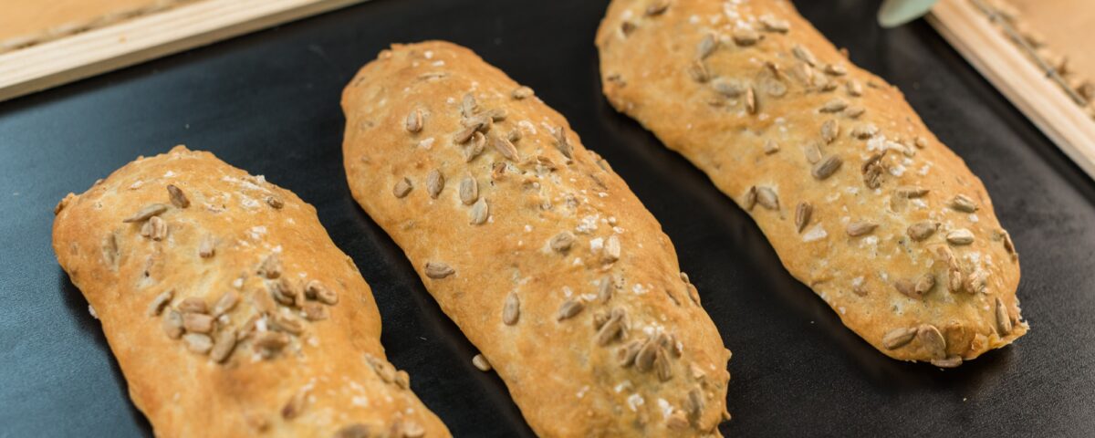 Palitos de pan de pipas caseros