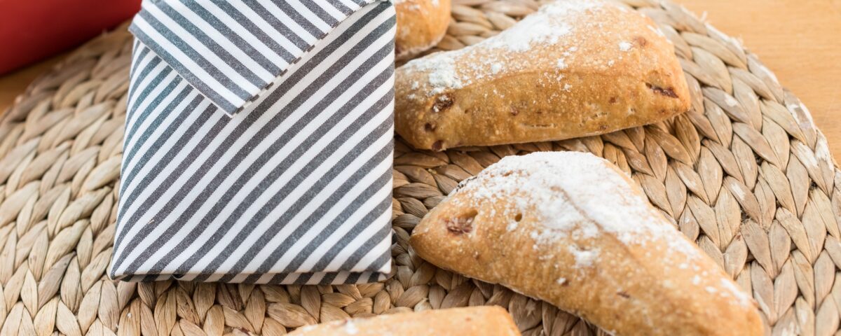 Pan de cebolla con masa madre