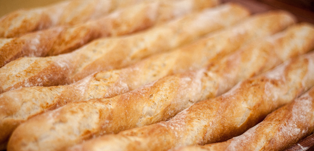 Receta de baguette con masa madre
