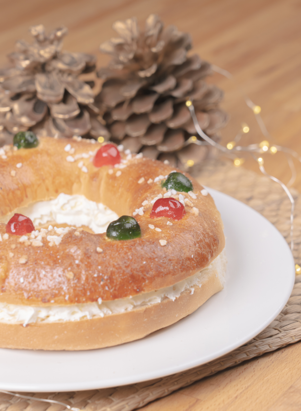 Cómo hacer fruta escarchada sin azúcar para decorar tu roscón de Reyes