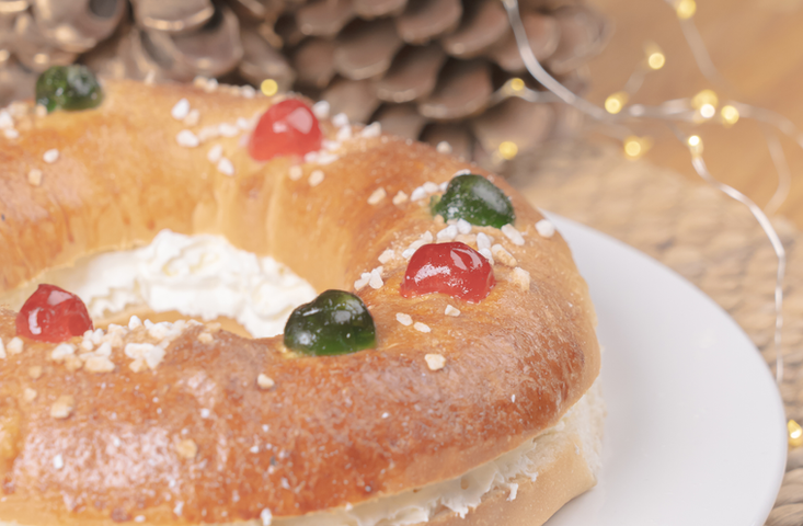 Roscón de Reyes casero