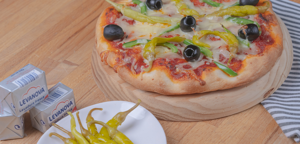 Pizza picante con Levanova