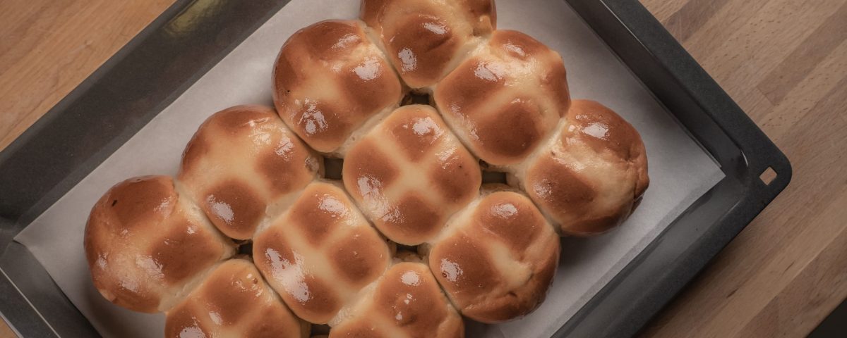 Receta de Hot Cross Buns