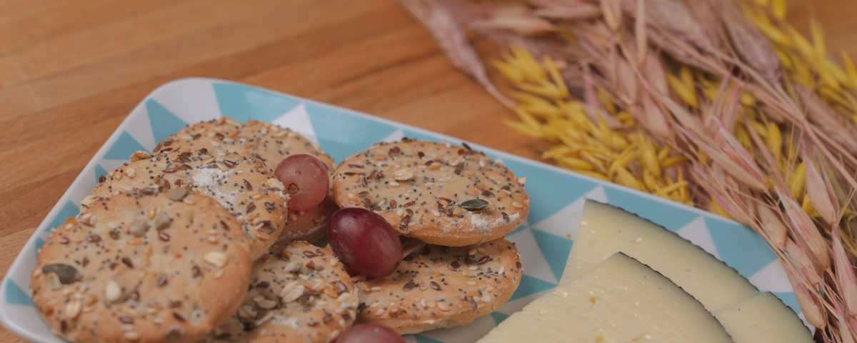 Crackers caseros de semillas