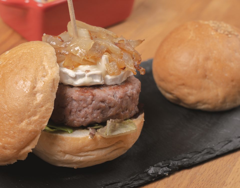 Receta de hamburguesa de buey