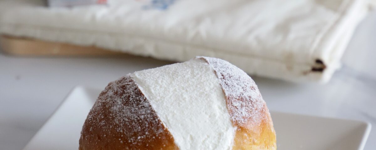 Maritozzo con panna