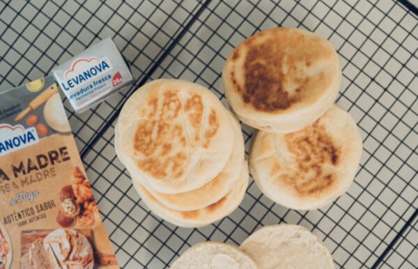 English Muffins, panecillos sin horno